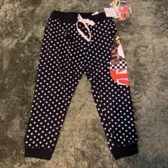 新品タグ付き JAM ジャム ドットブラック パンツ 130cm 11/8