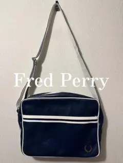 Fred Perry PVC Leather Shoulder Bag