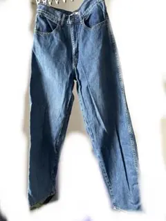 UNIQLO ブルースワイドフィットカーブジーンズ M