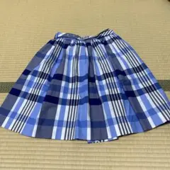 お値下げしました★ブルーレーベルクレストブリッジ★膝丈スカート