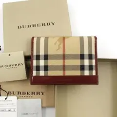 ✨新品・未使用品・箱・商品袋・タグ付き✨BURBERRY 定期入れ パスケース