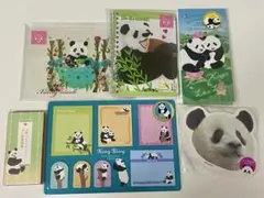 【バラ売り対応可能】 パンダ文房具 6点セット