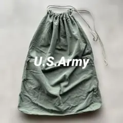USED 実物 米軍 バラックバッグ ランドリーバッグ グリーン 洗濯用袋 軍物