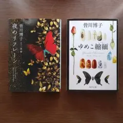 『ゆめこ縮緬』&『夜のリフレーン』（皆川博子）角川文庫　２冊セット