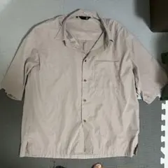 LAKOLE ベージュ 半袖シャツ Mサイズ