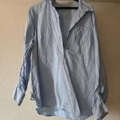 L.L.Bean 長袖シャツ ライトブルー S