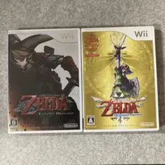 ゼルダの伝説 Wiiソフト　2本セット