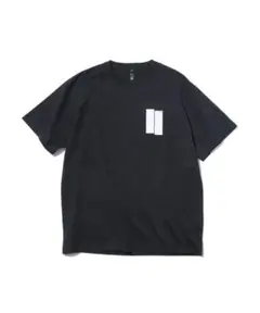 SILAS ブラック Tシャツ　RECTANGLE LOGO S/S TEE