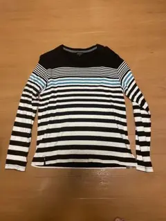 MACKINTOSH PHILOSOPHY　ストライプ柄 長袖カットソー XL