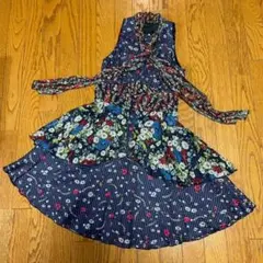 ANNA SUI 小花柄ワンピース