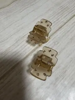 ミニサイズヘアクリップ 2個セット