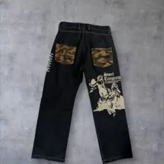 【廃盤品】WASP バギーデニム 迷彩柄