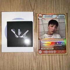 チョ・スンヨンWOODZ ポップアップ　特典　トレカ　ステッカー2点セット