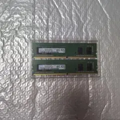 Samsung PC4-25600 DDR4-3200 8GBx2枚 計16GB