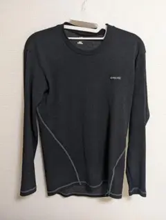 PEARL IZUMI ブラック 長袖アンダーシャツ　起毛　秋冬　FW