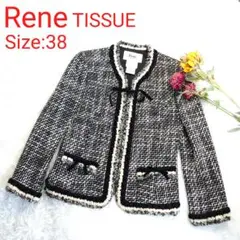 Rene(ルネ) TISSUE ツイードジャケット サイズ38