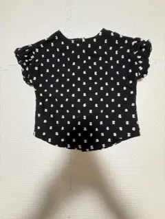 ★美品 プティマイン 半袖ブラウス 80★