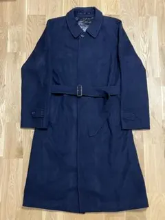 【80s】　美品　ヴィンテージ　Burberry ローデンコート　オーストリア製 1980s Vintage Burberrys Loden Coat Navy ヴィンテージ