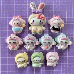白猫 変身 デコパ セット キティ