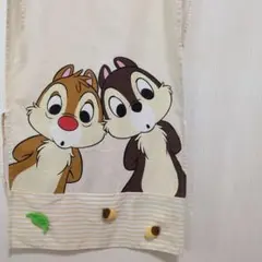 チップとデール　カバー　布　エプロン生地　タペストリー