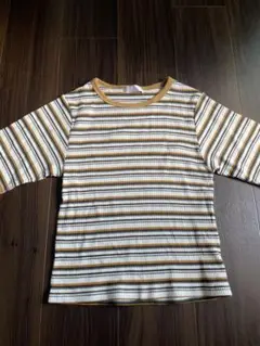 しまむら リブニットＴシャツ Lサイズ