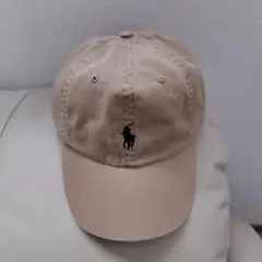 POLOラルフローレン ベージュ キャップ