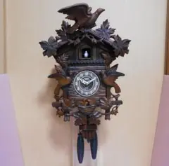 インテリア時計 TEZUKA CLOCK POPPO #13 Vintage Tezuka Cuckoo Poppo Clock OCCUPIED JAPAN Post WW2