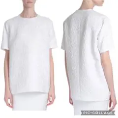 新品未使用 タグ付き GIVENCHY ジバンシィ ジャガードブラウス ホワイト