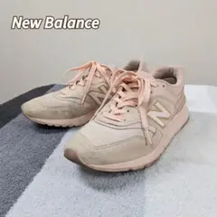 【ニューバランス】CW997HCD スニーカー レザー オレンジ 25cm
