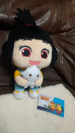 怪盗グルーのミニオン超変身 Lぬいぐるみ アグネス＆ラッキー　お401