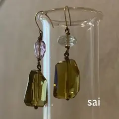 アクセサリー Sai Pierce Citrine IDEE sai サイ 店舗取り扱い商品｜IDEE SHOP Online