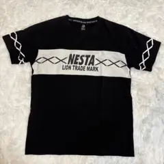 NESTA ブラック Tシャツ　Mサイズ