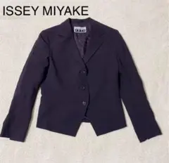 【レア】ISSEY MIYAKE レディース テーラードジャケット パープル