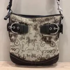 ■COACH　コーチ　ホースキャリッジ　ショルダーバッグ　F14441