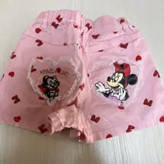 ディズニー　ミニー　フィガロ　半ズボン　ピンク　短パン　120