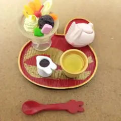 ミニチュア☆あんみつ　パフェ　甘味　リーメント