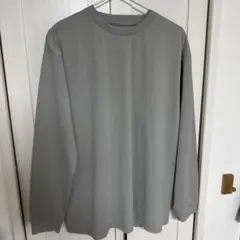 無印良品 ＵＶカット吸汗速乾長袖Ｔシャツ XL グレー