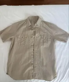 ユニクロ　UNIQLO サファリシャツ　サイズM