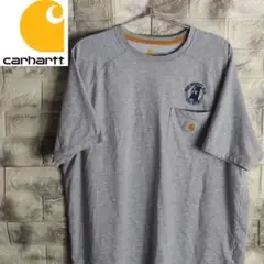 Carhartt カーハート Tシャツ 胸ポケ ロゴ刺繍 TS-298