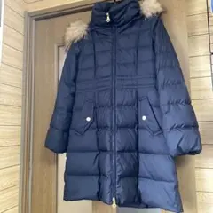 値下‼︎バーバリーブルーレーベルクレストブリッジ☆ダウンコートs