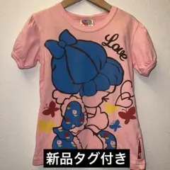 新品タグ付きラブレボリューションピンクTシャツ130