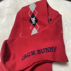 新品未使用　JACK BUNNY ダイヤモンド柄 ゴルフソックス
