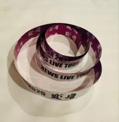 NEWS LIVE TOUR 2025 銀テープ