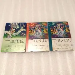 ディズニーリゾートライン　フリーきっぷ　3点セット