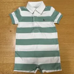 【未使用】ラルフローレン　半袖ロンパース