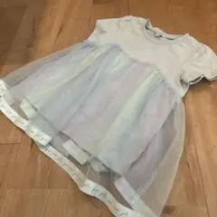 any FAM チュール付き Tシャツ 120