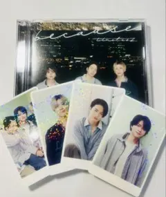 timelesz because 初回限定B盤CD/DVD＋特典トレカ4枚