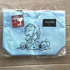 【新品⭐︎未開封】スヌーピーランチトート　ブルー