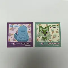 サーティワン アイスクリーム スペシャル ポケモン ステッカー ヌオー ニャオハ
