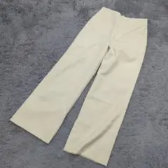 b936 グリーンレーベルリラクシング【36】ハイウエストワイドレッグパンツ